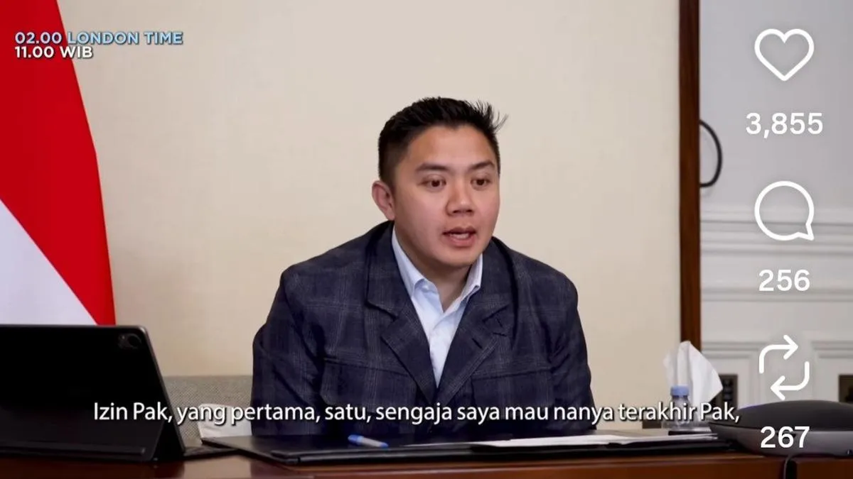Seskab Teddy Ikuti Pembelajaran Seskoad dari London saat Dampingi Prabowo