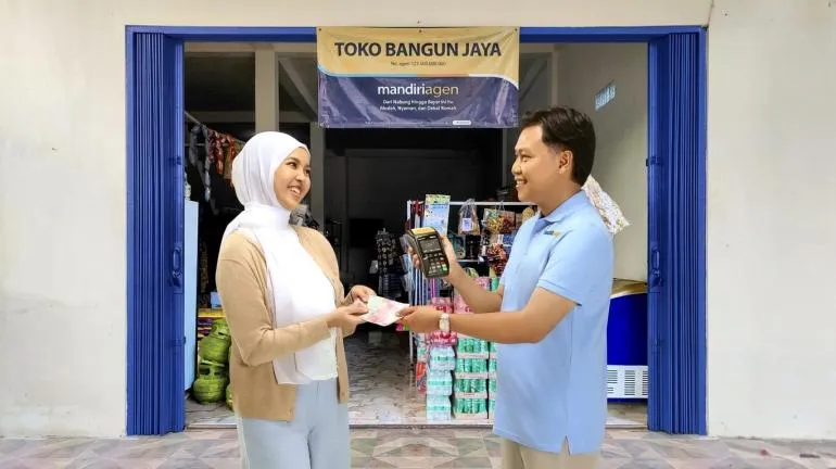 Pertumbuhan Mandiri Agen Capai 12% dengan Transaksi Rp 3,5 Triliun