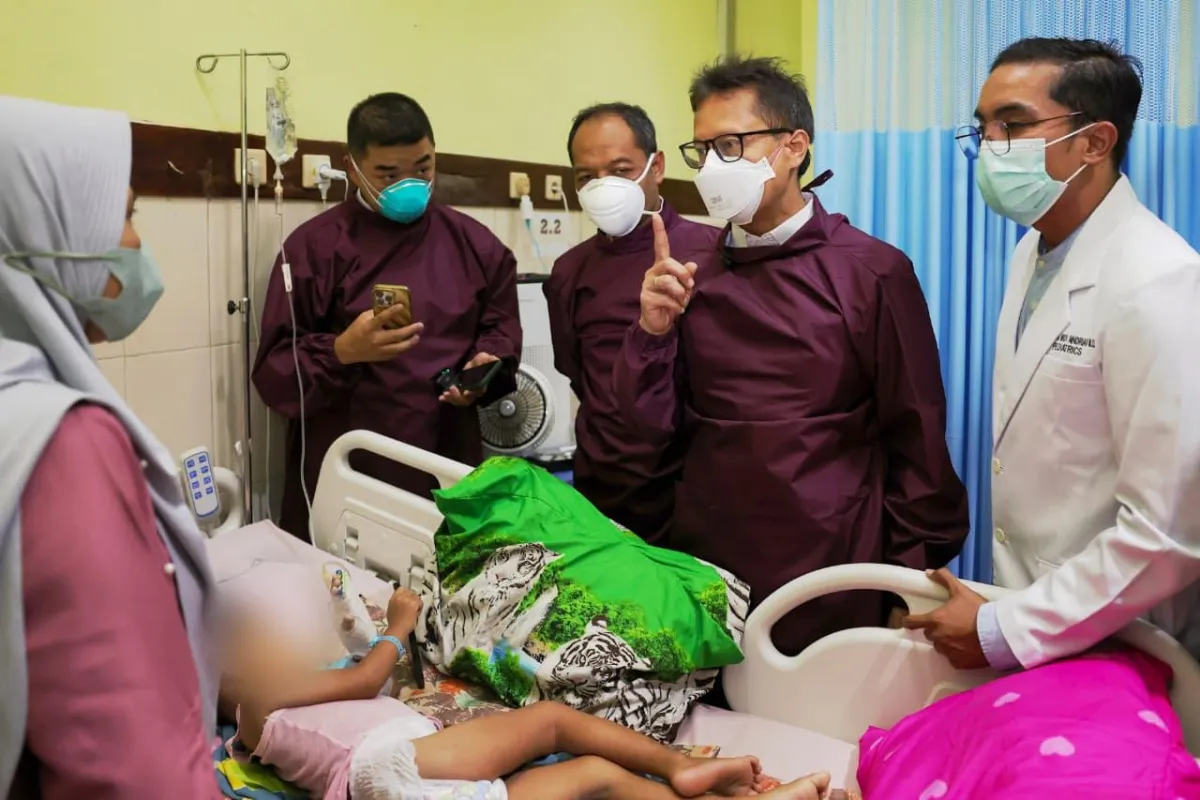 Kemenkes Tingkatkan Perlindungan Tenaga Kesehatan di Tengah Lonjakan Kasus Campak