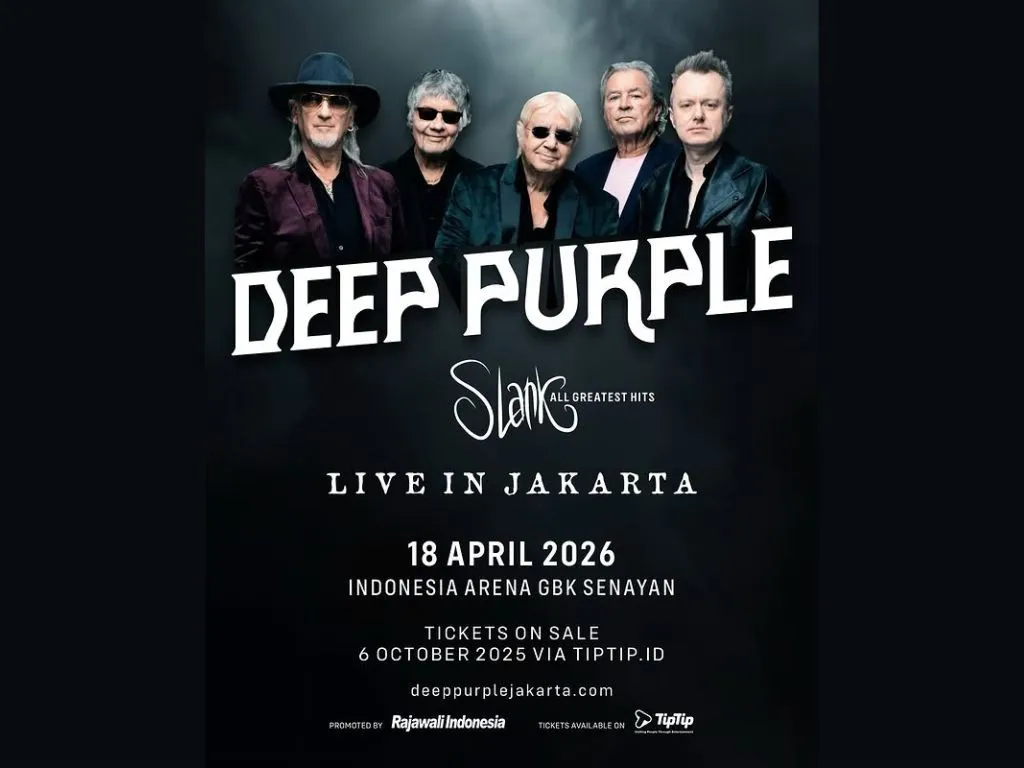 Deep Purple Batalkan Konser di Jakarta April 2026