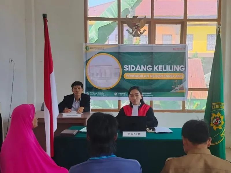 PN Enrekang Gelar Sidang Keliling Gratis di Baraka untuk Permudah Akses Keadilan