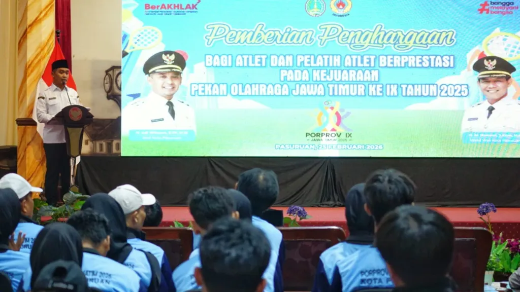 Pemkot Pasuruan Berikan Reward Rp301 Juta untuk Atlet dan Pelatih PORPROV 2025
