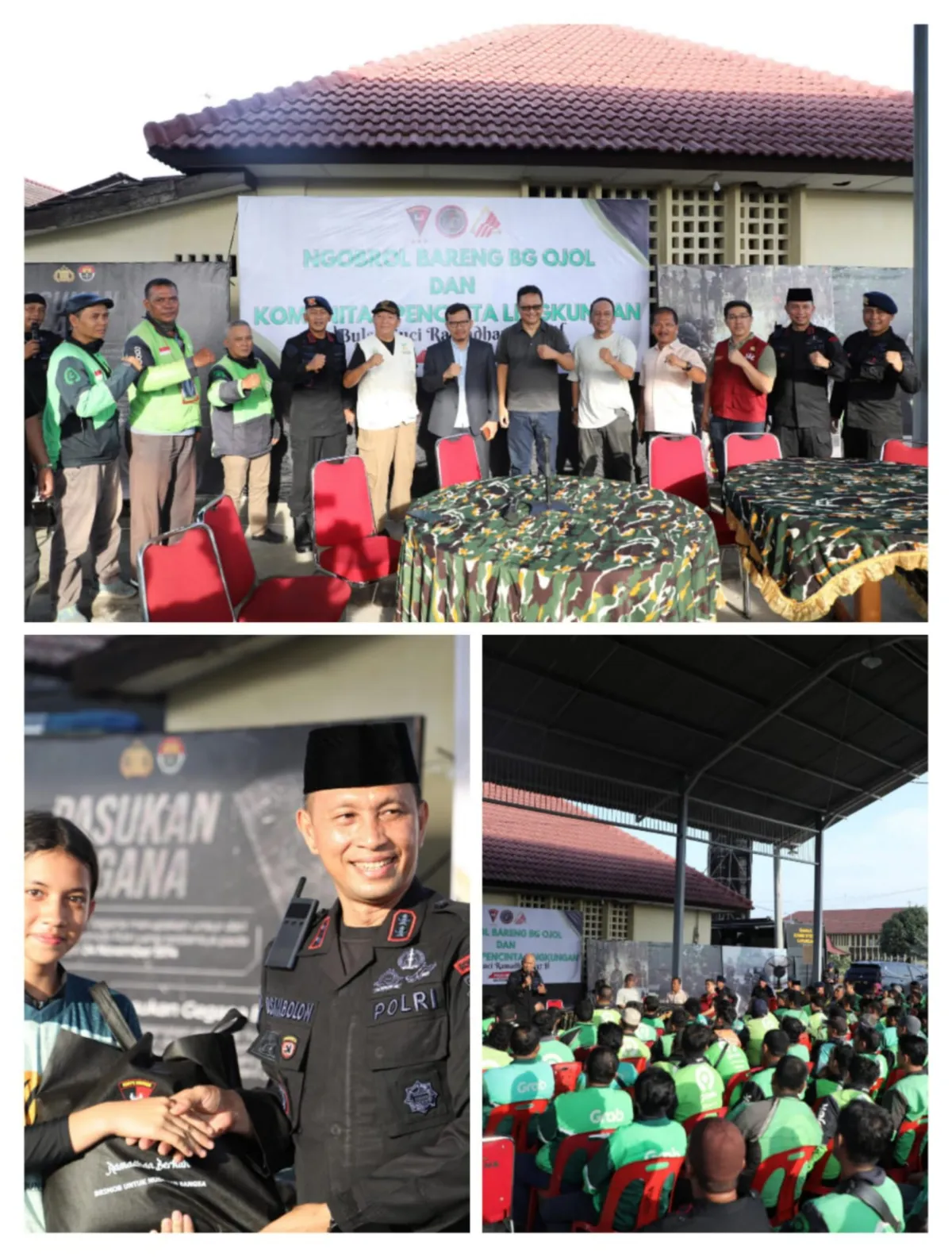 Satuan Brimob Polda Sumut Gelar Dialog Komunitas untuk Perkuat Kamtibmas