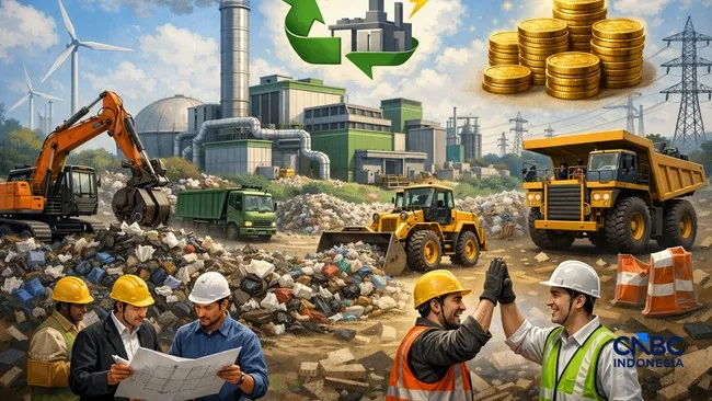 Proyek Listrik dari Sampah di RI Wajibkan Transfer Teknologi untuk Pengembang Asing