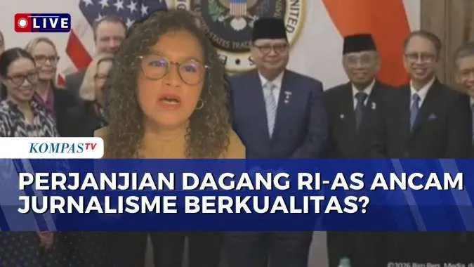 Kesepakatan Dagang RI-AS Dinilai Ancaman bagi Kualitas Jurnalistik Nasional
