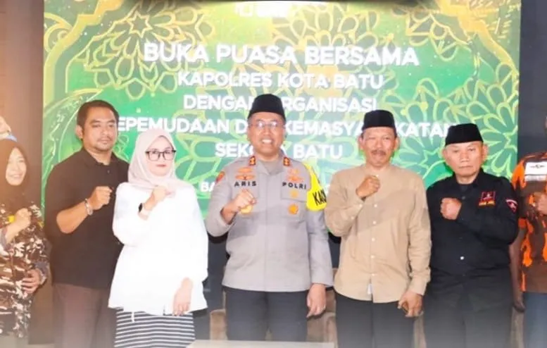 Sinergi Pemuda dan Polisi Jaga Keamanan Kota Wisata Batu