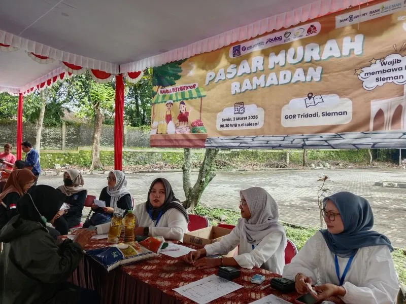 Pasar Murah Ramadan Sleman Hadirkan Komoditas Pertanian Lengkap