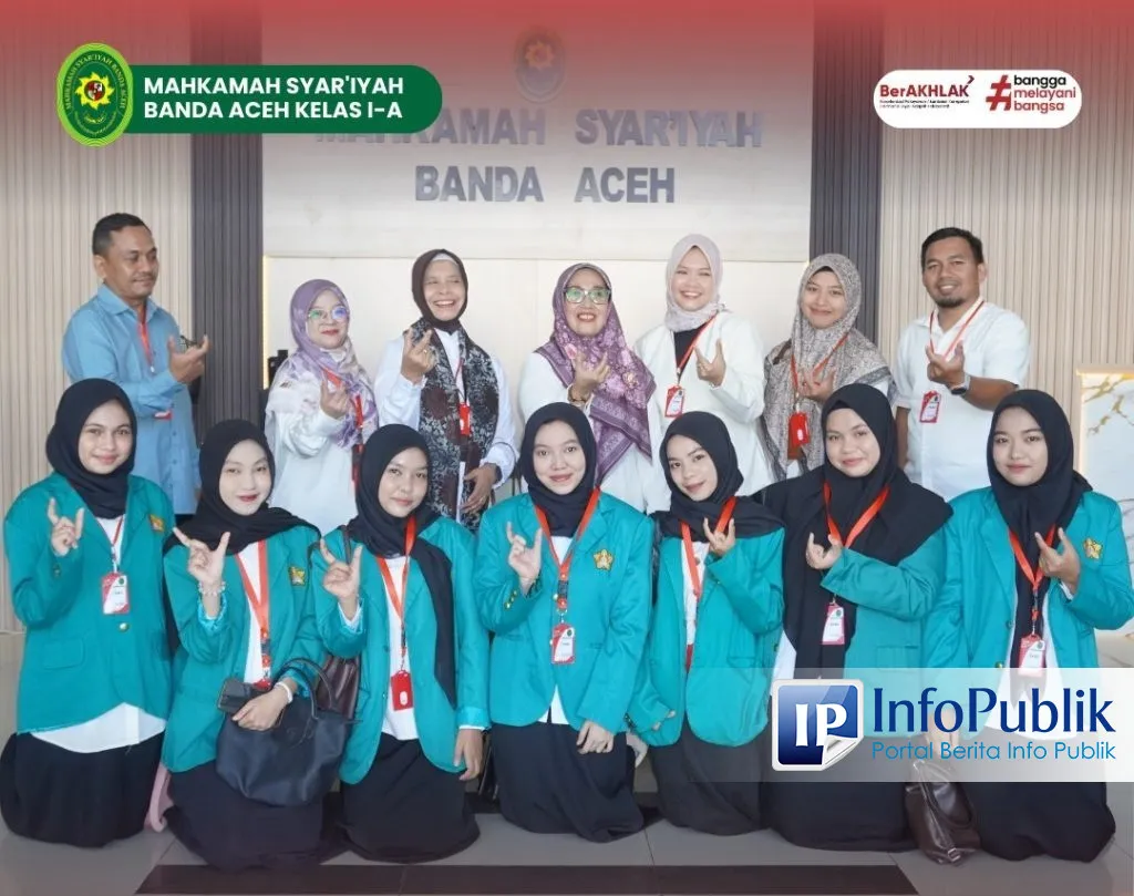 Mahasiswi USK Magang di Mahkamah Syar'iyah Banda Aceh untuk Penguatan Praktik Hukum