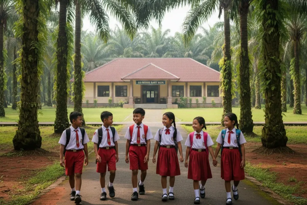 Akses Pendidikan dan Kesehatan di Perusahaan Sawit