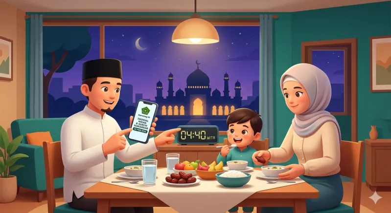Jadwal Imsak dan Subuh Makassar untuk Ramadhan 1447 H