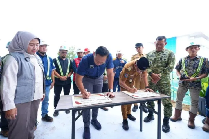 Menko Infrastruktur Tinjau Progres Pembangunan RSPTN dan IRC Unila