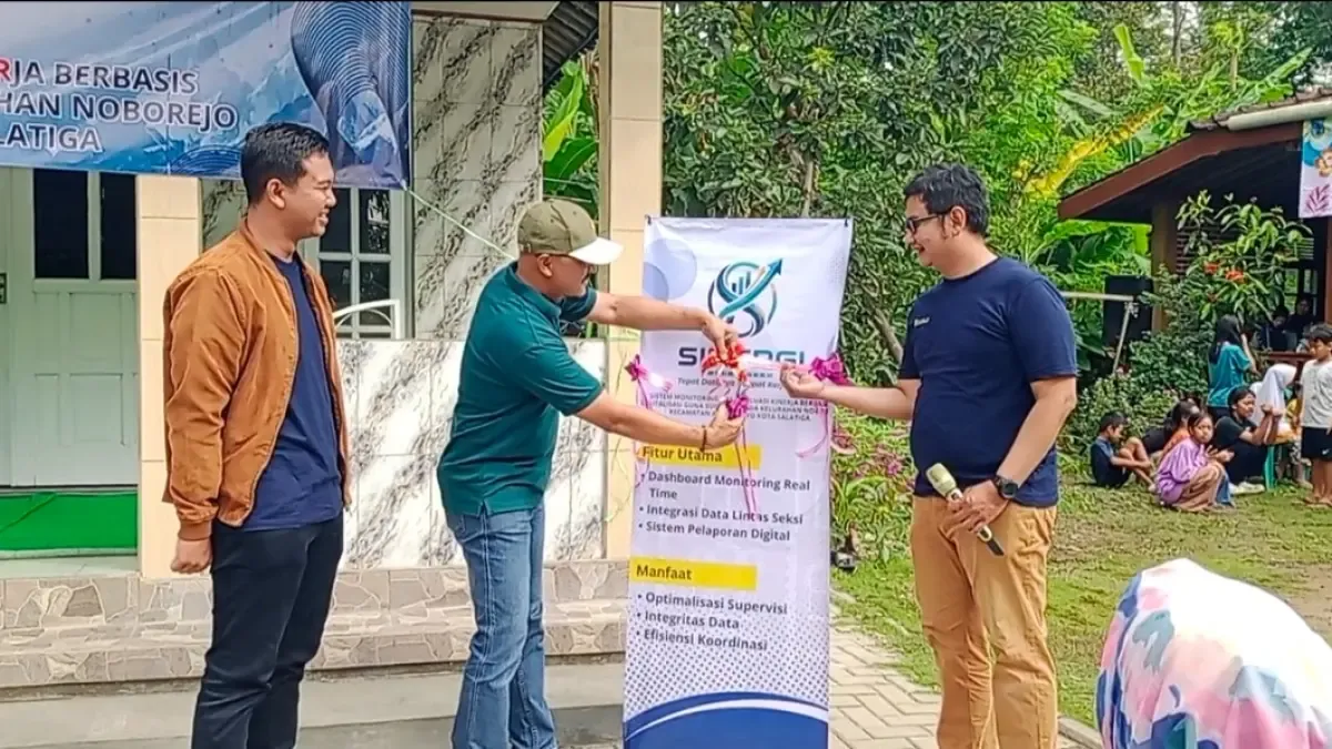 Kelurahan Noborejo Luncurkan Sistem Monitoring Kinerja Berbasis Digital