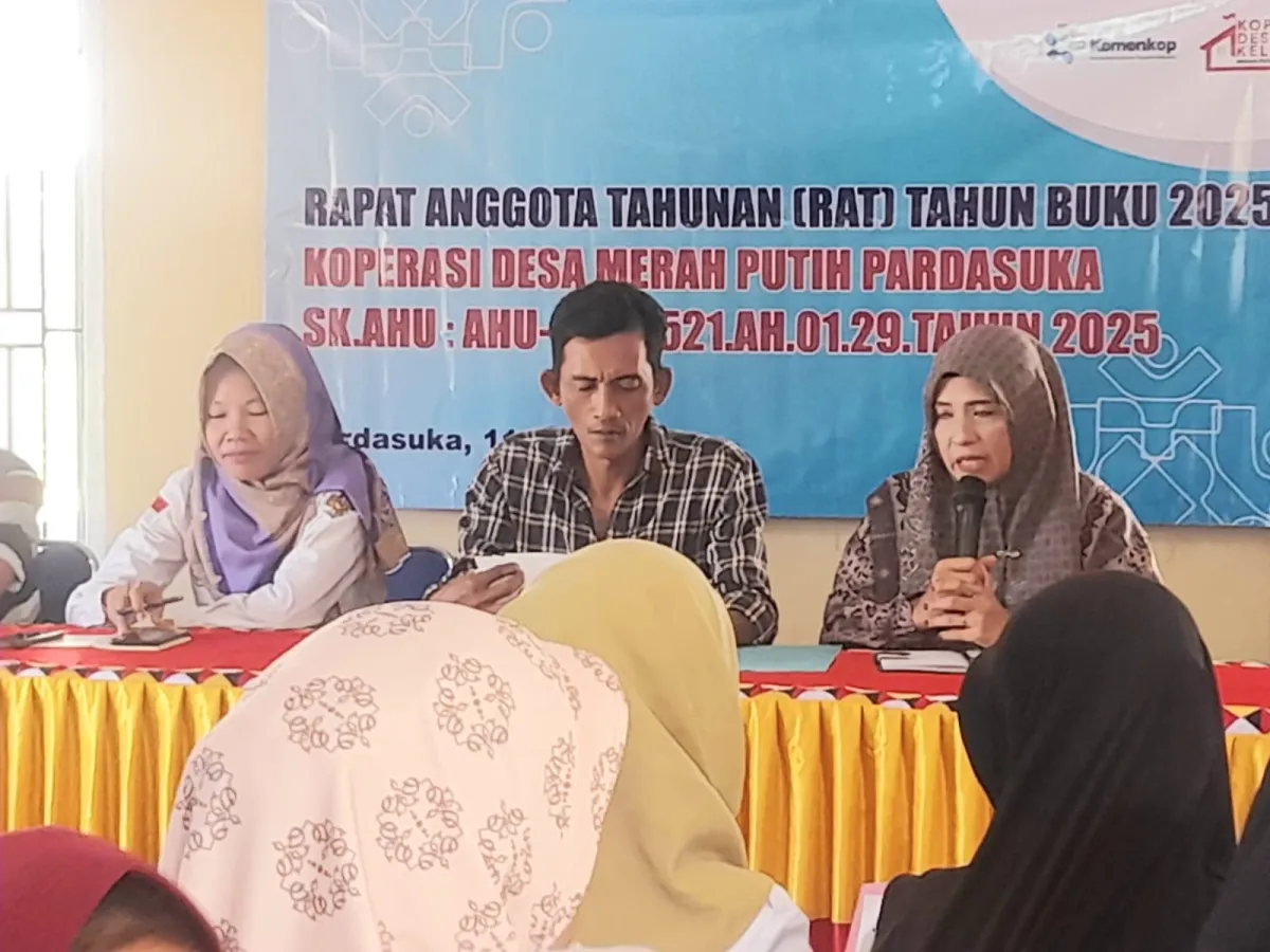 KDKMP Pardasuka Gelar RAT untuk Penguatan Ekonomi Lokal