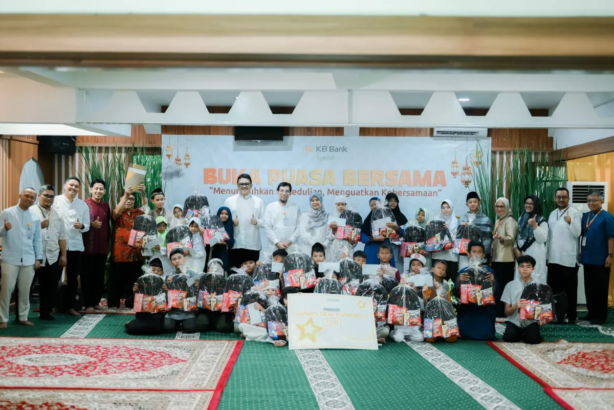 KB Bank Syariah Salurkan Santunan dan Sembako untuk Tingkatkan Kepedulian Sosial