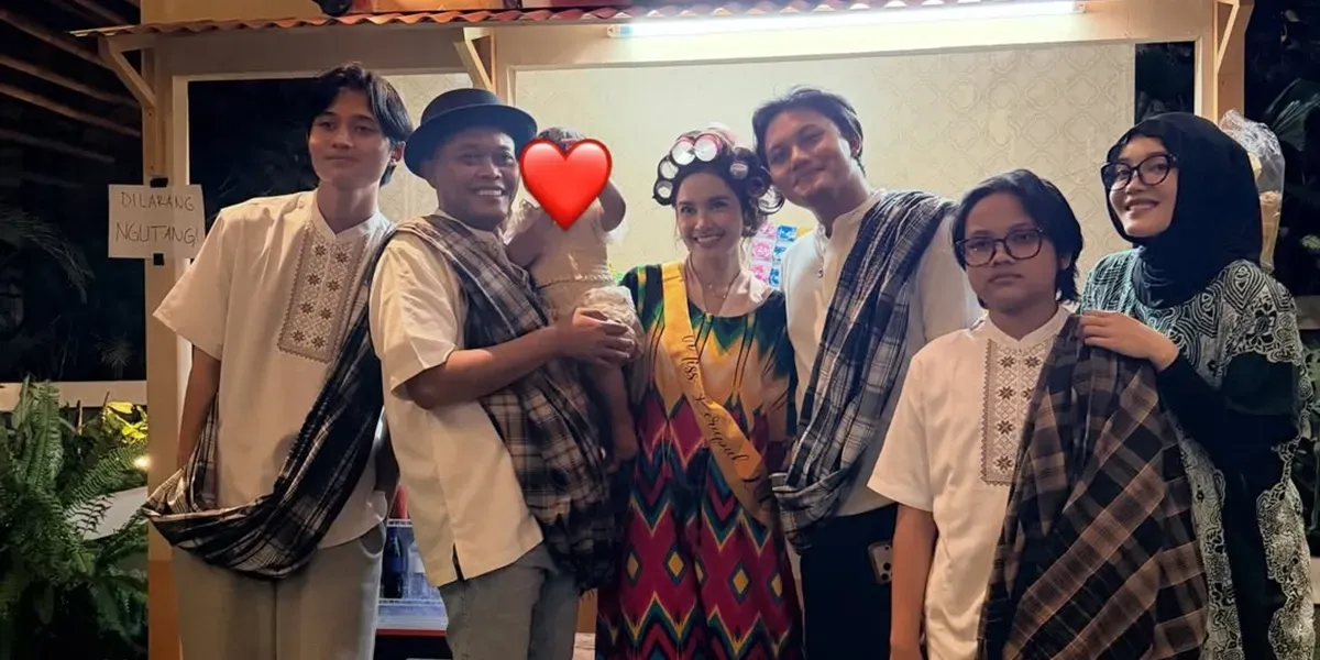Selebritas Hadiri Perayaan Ulang Tahun Mahalini dengan Gaya Unik