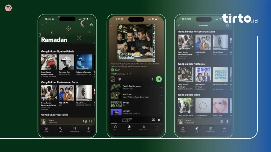 Pola Mendengarkan Musik dan Podcast Berubah Selama Ramadan di Indonesia