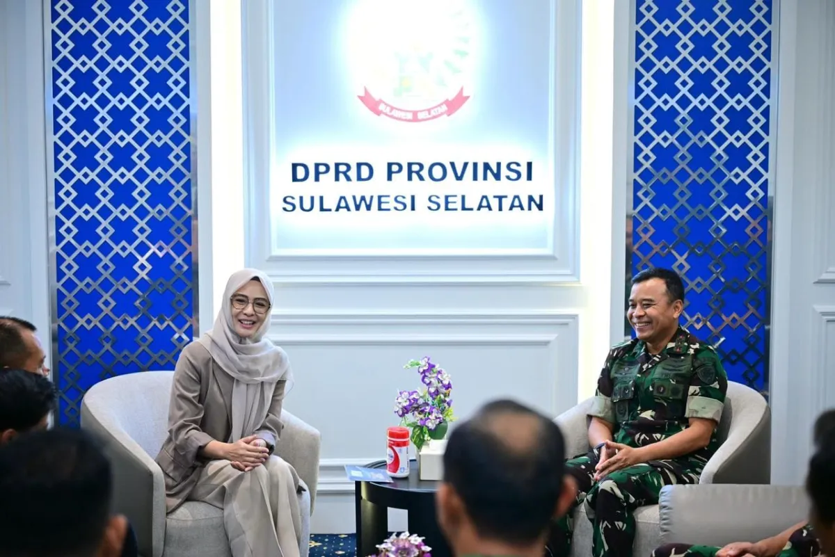 DPRD Sulsel dan Kodau II Tingkatkan Koordinasi Pertahanan Daerah