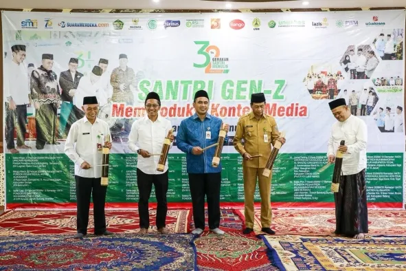 Wagub Jateng Dorong Santri Ciptakan Konten Media Berintegritas
