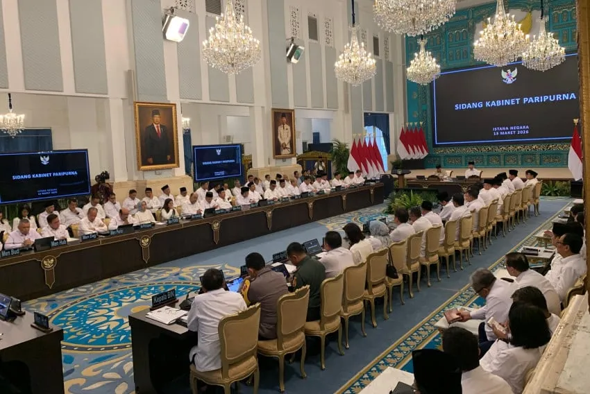 Prabowo Pimpin Rapat Persiapan Idulfitri 2026