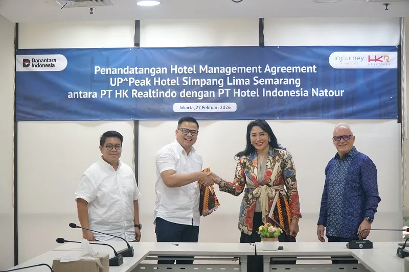 HK Realtindo dan InJourney Hospitality Kolaborasi Kelola Up Peak Hotel Semarang