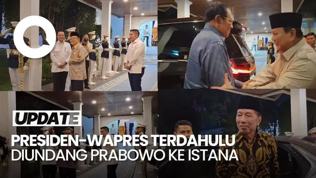 Prabowo Undang Tokoh Nasional ke Istana, Jokowi dan SBY Hadir