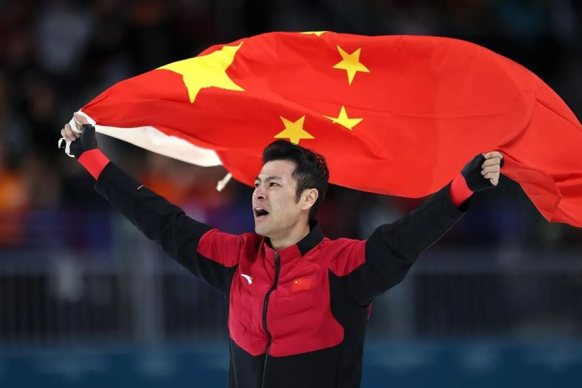 Ning Zhongyan Raih Emas dan Catat Rekor Baru di Olimpiade Musim Dingin 2026