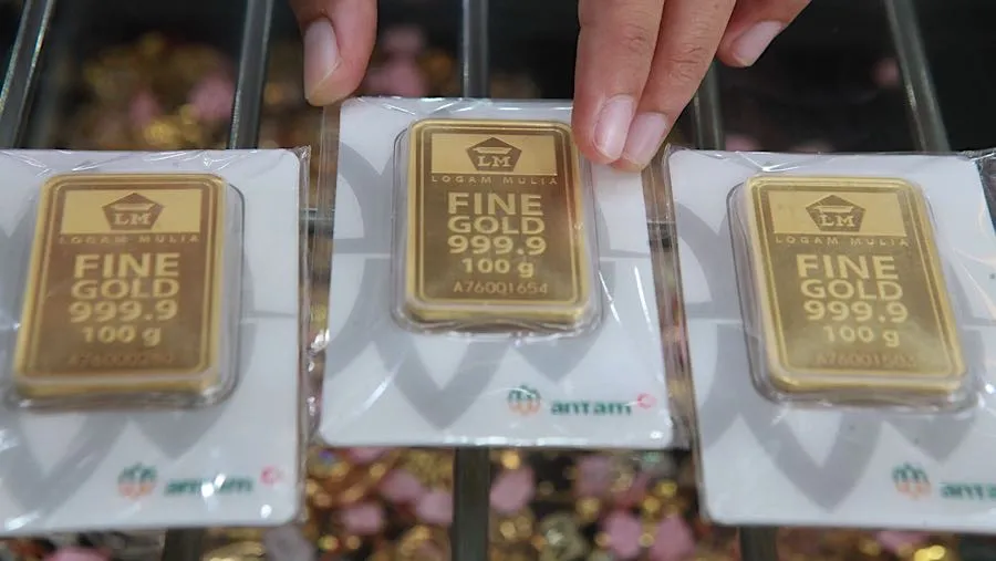 Harga Emas Antam Naik Seiring Ketidakpastian Global