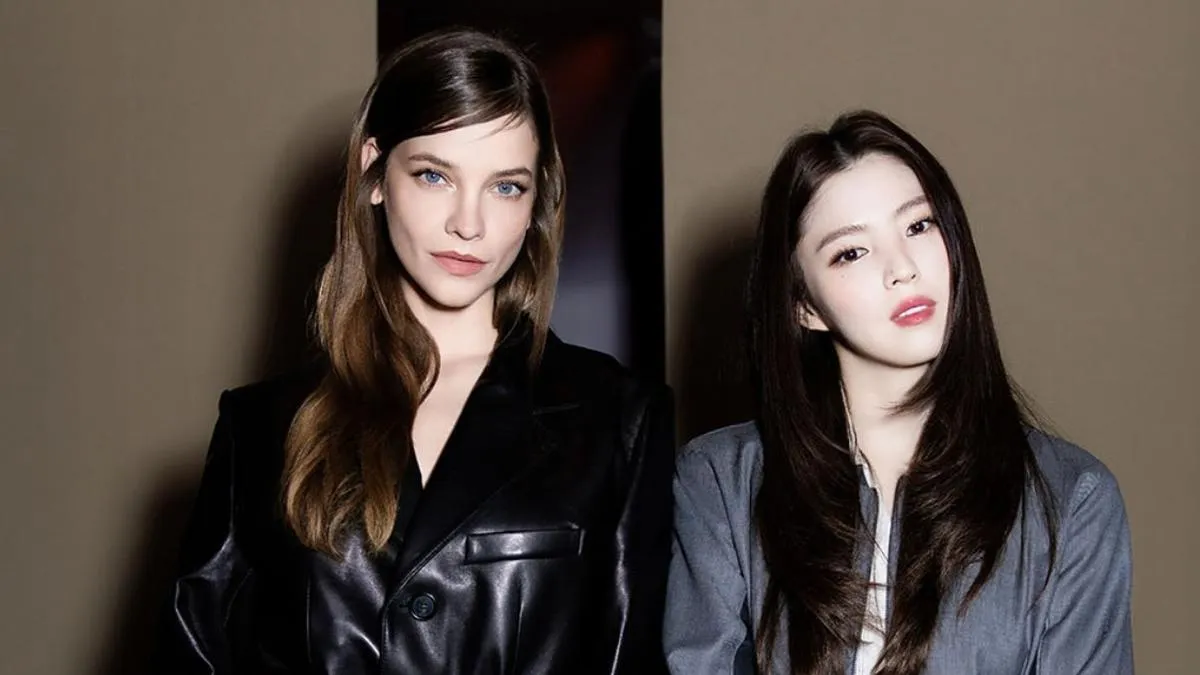 Han So Hee dan Barbara Palvin Memukau di Milan Fashion Week 2026 Fila