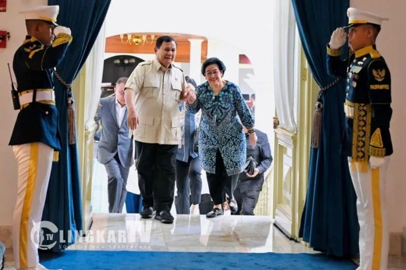Prabowo dan Megawati Bahas Isu Strategis di Istana