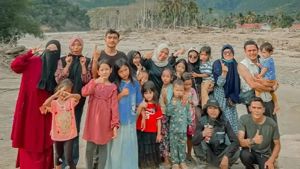 Perpisahan Haru Relawan Catimore dan Sahabat di Kampung Reje Payung
