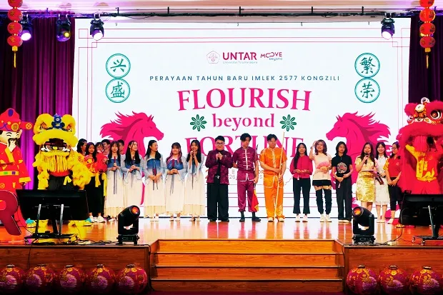 Untar Rayakan Imlek 2026 dengan Tema Penguatan Global dan Inovasi Akademik