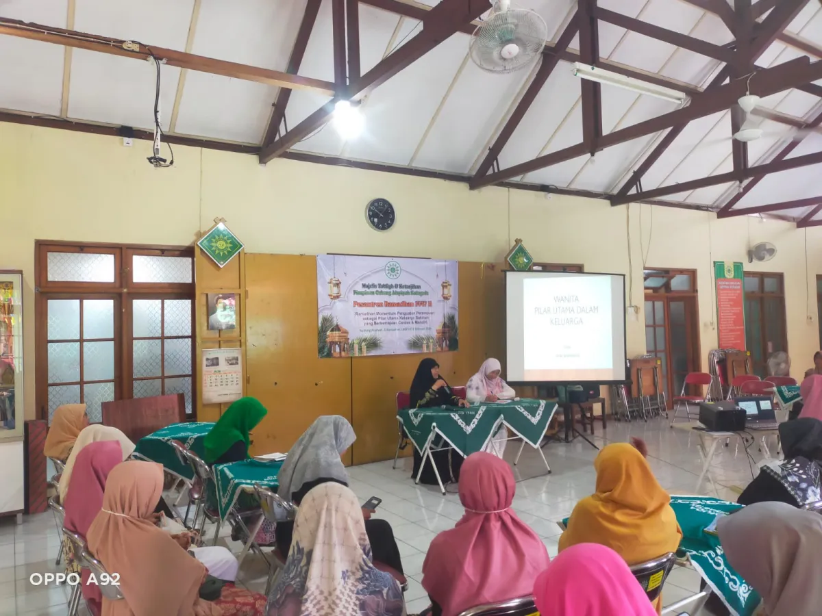 Pesantren Ramadan PCA Kotagede Tingkatkan Peran Perempuan untuk Keluarga Sakinah
