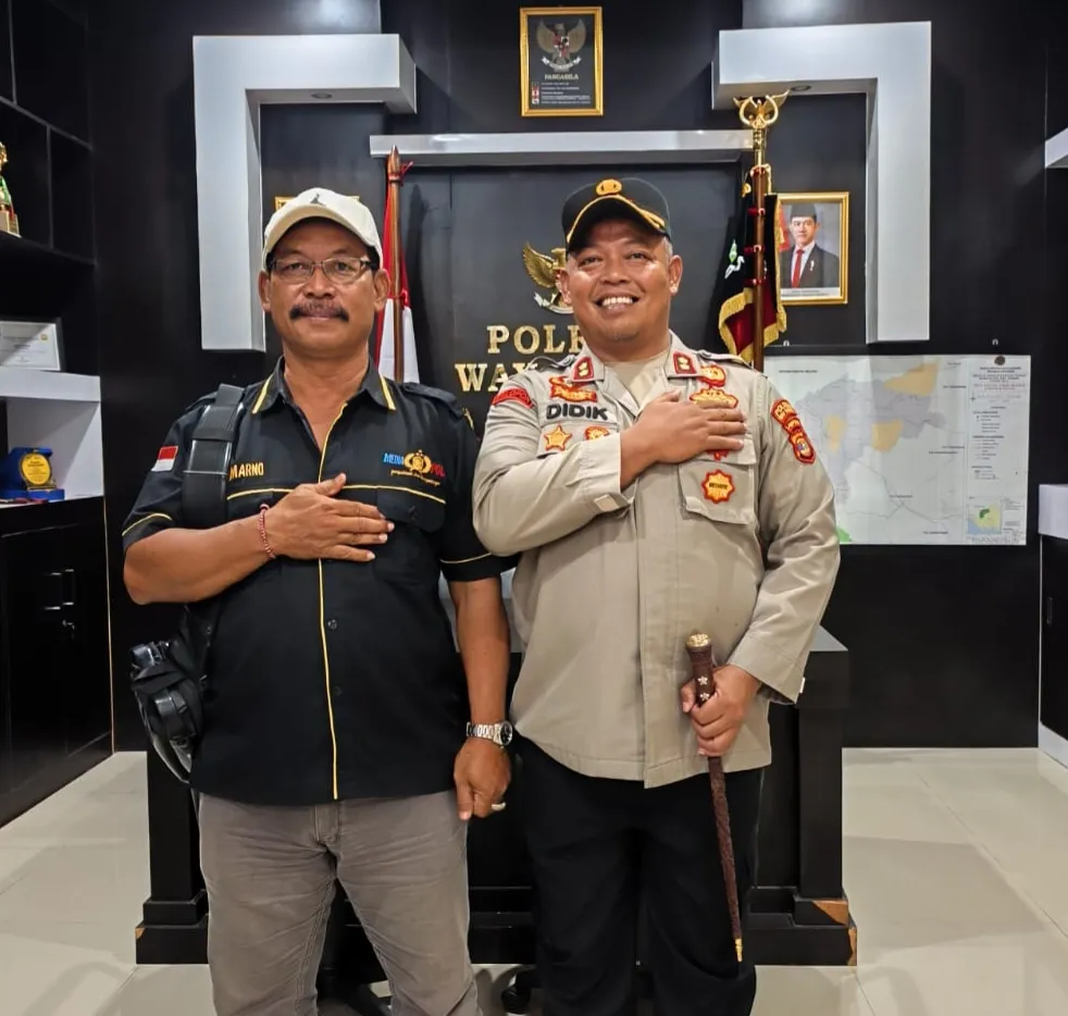 Kapolres Way Kanan Terima Kunjungan Insan Pers untuk Pererat Kolaborasi