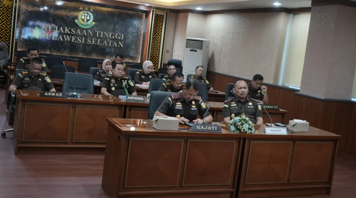 Kajati Sulsel Hadiri FGD Penuntutan dan Denda Damai Bersama Jaksa Agung