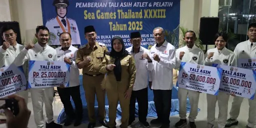 Wali Kota Eva Dwiana Apresiasi Atlet Bandar Lampung Peraih Medali SEA Games 2025