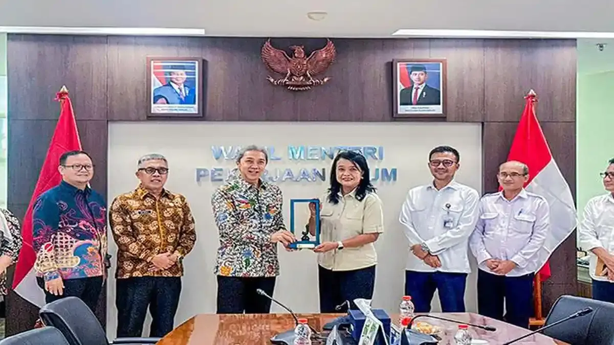 Wali Kota Bogor Bahas Pembangunan Infrastruktur dengan Wamen PU