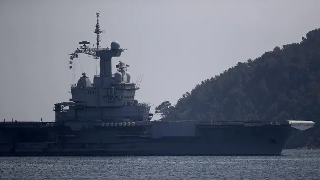 Prancis Kirim Armada Kapal Perang ke Mediterania Dukung Sekutu