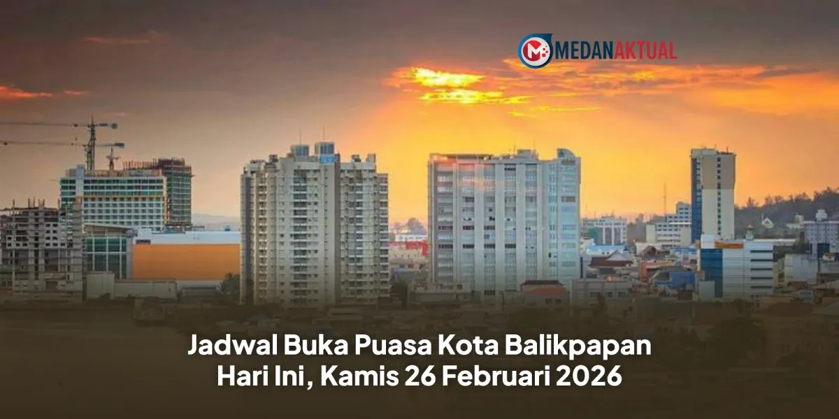 Jadwal Buka Puasa Ramadhan di Balikpapan, 26 Februari 2026
