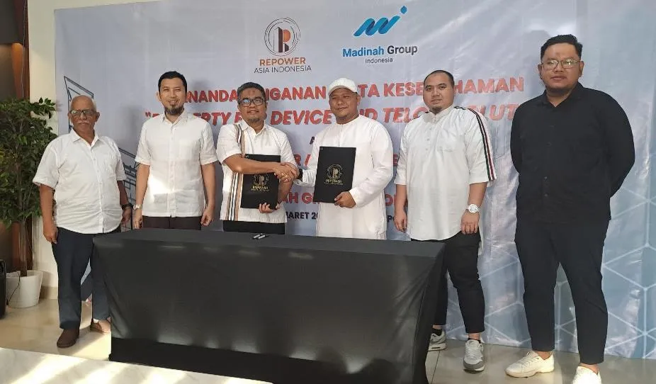 Repower Asia Jalin Kerja Sama Strategis dengan Madinah Group untuk Optimalisasi Aset Properti