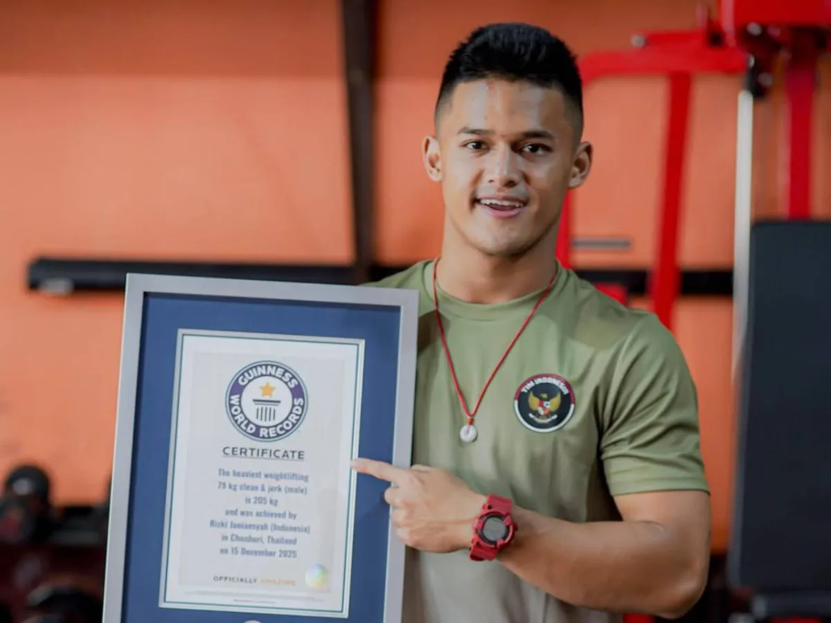 Rizki Juniansyah Pecahkan Dua Rekor Dunia di SEA Games 2025