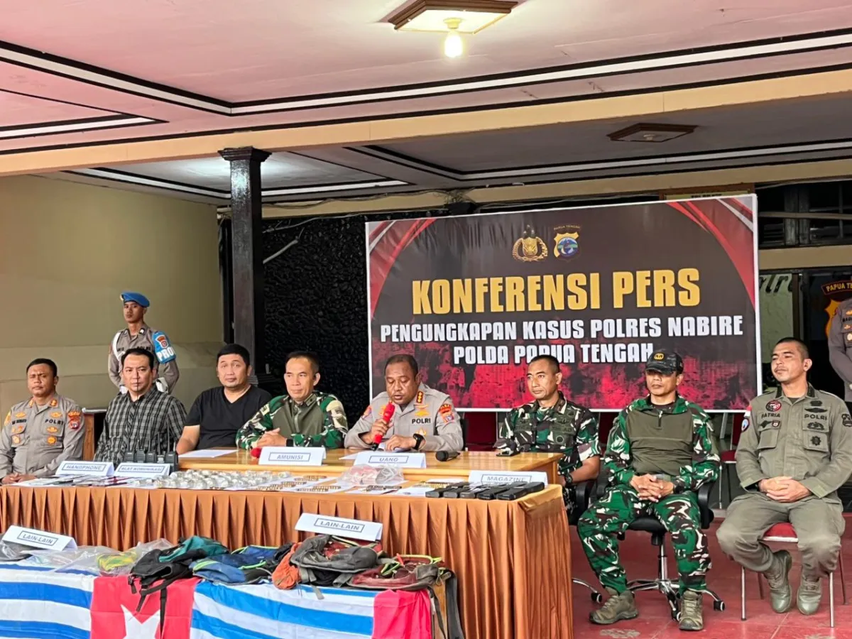 Aparat Gabungan Intensif Pengejaran KKB di Nabire Usai Kontak Tembak