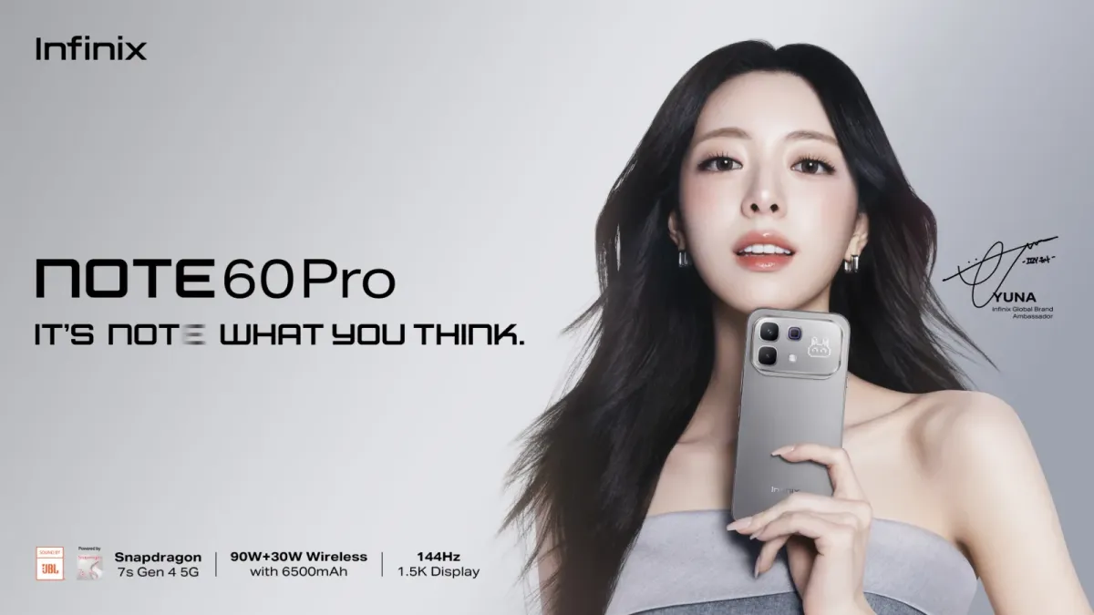 YUNA ITZY Resmi Jadi Duta Merek Global Infinix