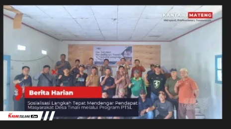 Penyuluhan PTSL Dorong Kesadaran Hukum Masyarakat Desa Tinali