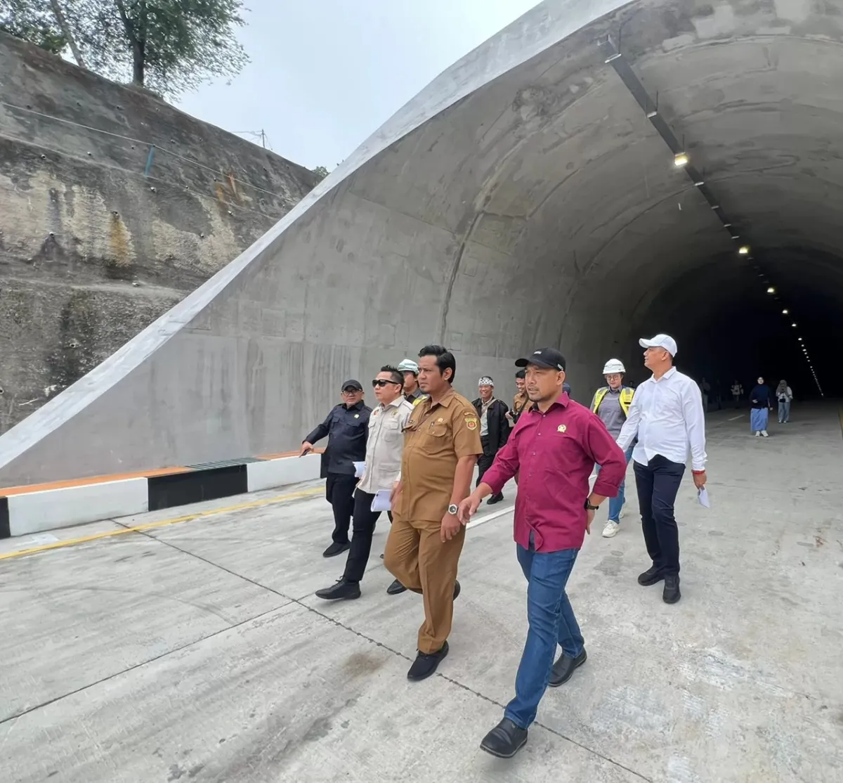 Peresmian Terowongan Samarinda Tertunda Akibat Sengketa Anggaran dan Stabilitas Lereng