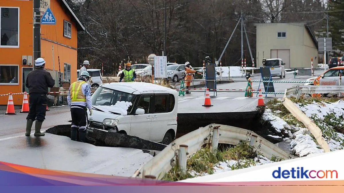 Gempa M 7,7 Guncang Jepang, Peringatan Tsunami Dikeluarkan