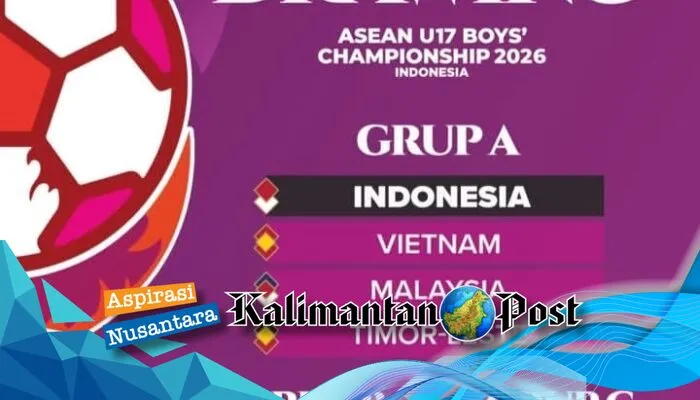 Indonesia Hadapi Rival Bebuyutan di Grup A ASEAN U-17 Boys Championship 2026