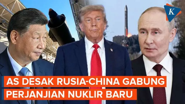 AS Usulkan Perjanjian Pengendalian Nuklir Baru dengan Rusia dan China