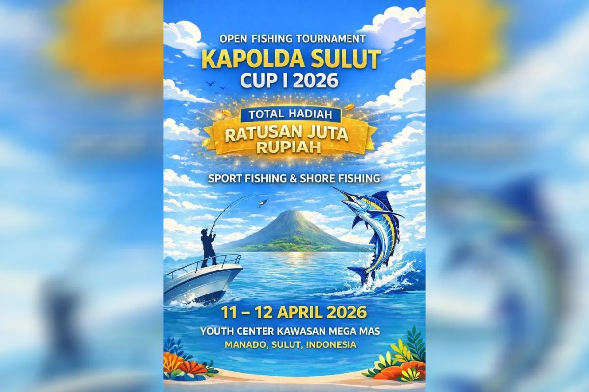 Turnamen Mancing Kapolda Sulut Cup I Dorong Pariwisata Manado