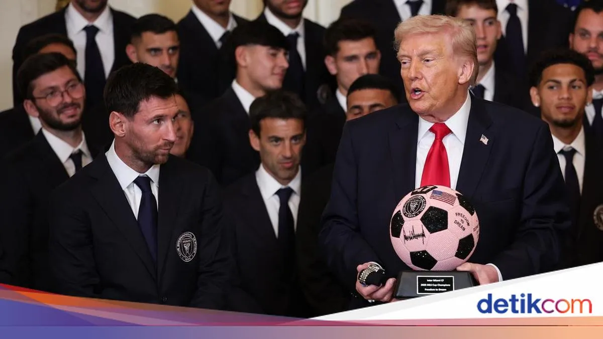 Lionel Messi Hadiri Undangan Gedung Putih dan Bertemu Donald Trump