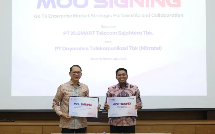 XLSMART dan Mitratel Capai Kerja Sama Strategis untuk Percepat Digitalisasi Korporasi